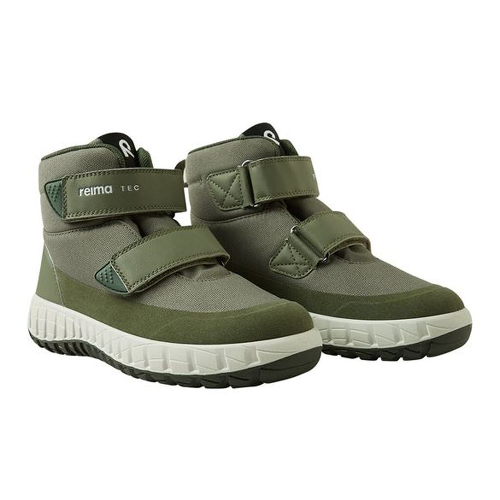 Vandtætte basketstøvler 2.0 - med god støtte, kaki