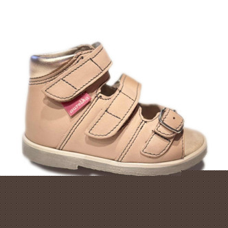 Aurelka sandal, nude m/1 spænderem - sandal med ekstra støtte
