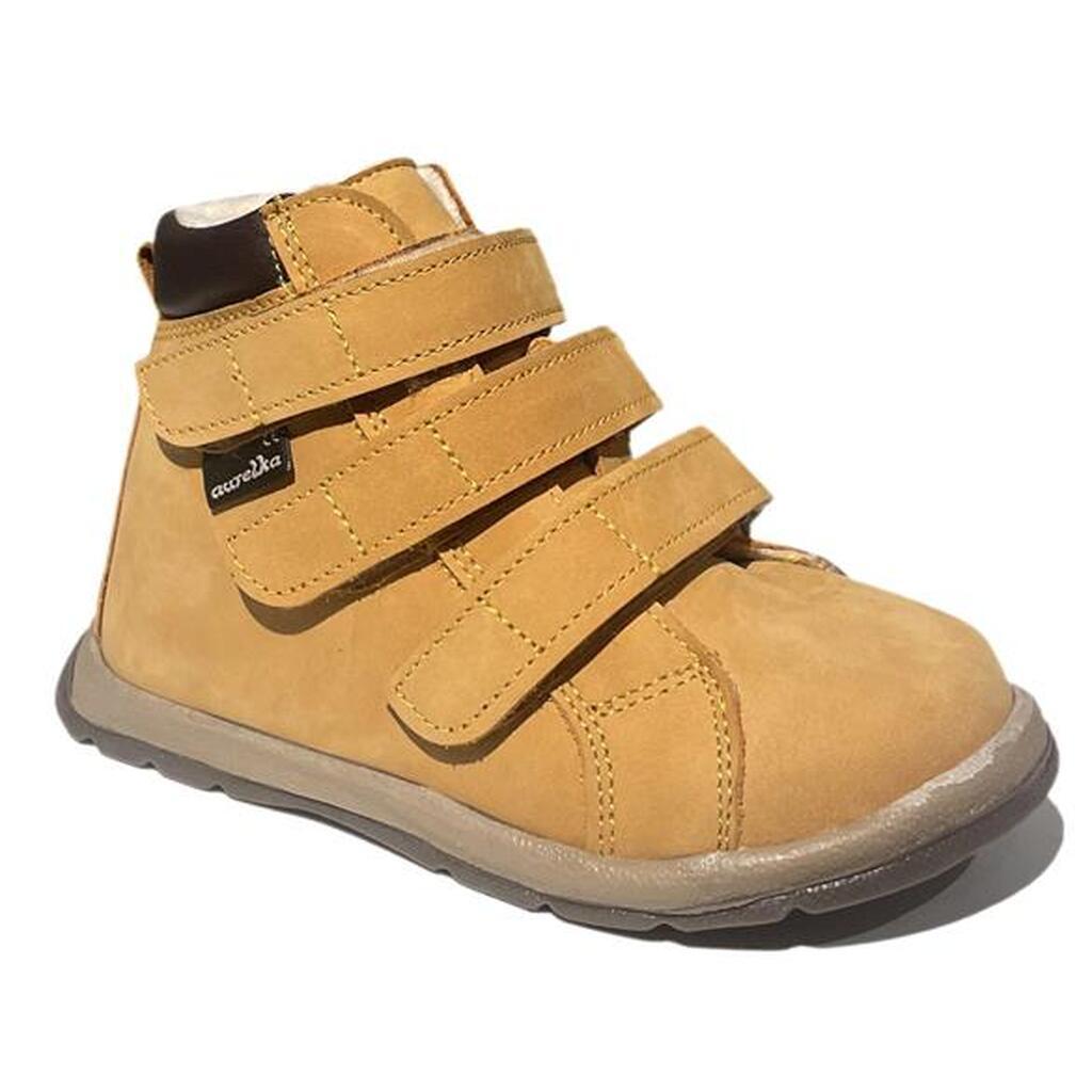 Aurelka vinterstøvler, camel  - med ekstra støtte