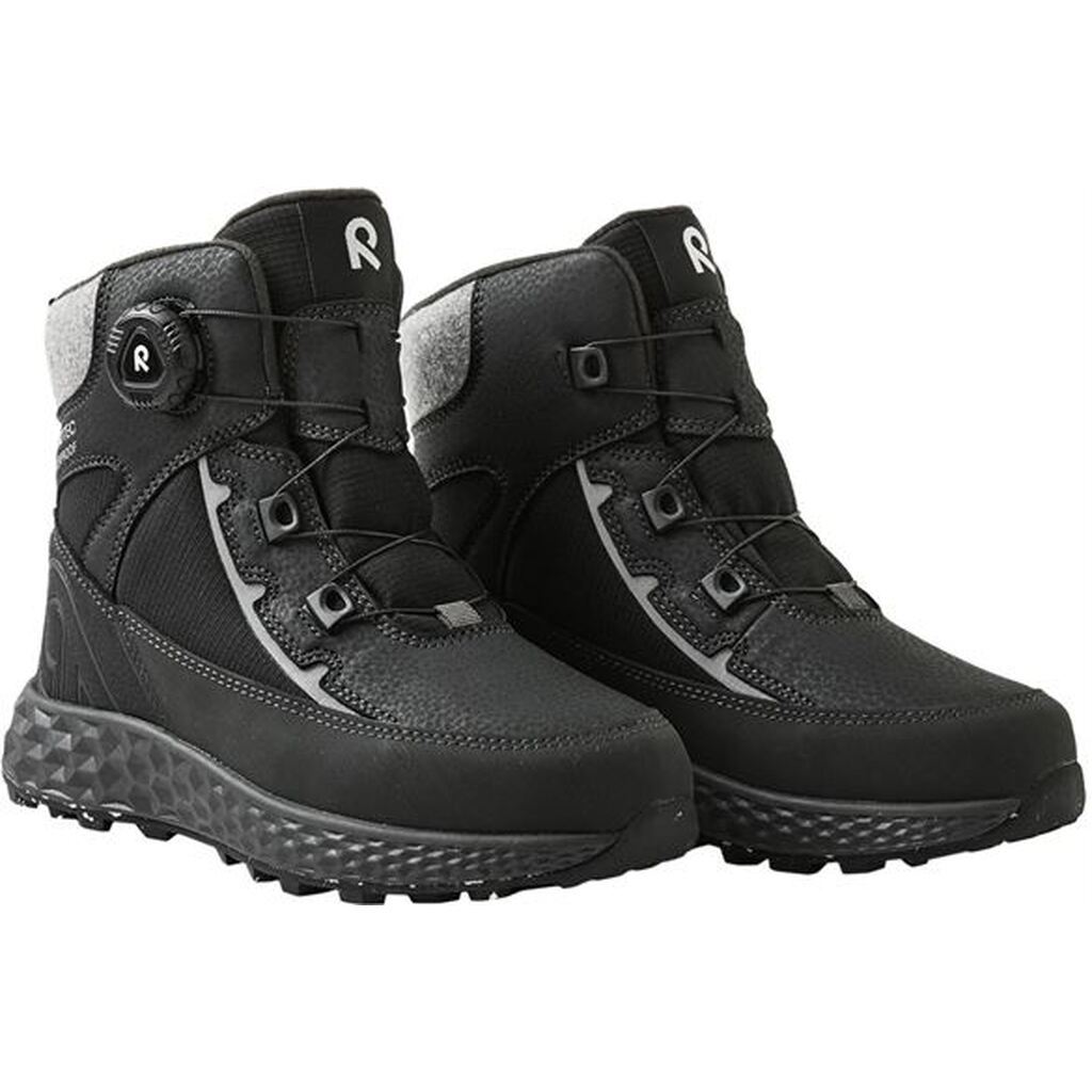 Reima Hallava Quicklock vinterstøvle, sort