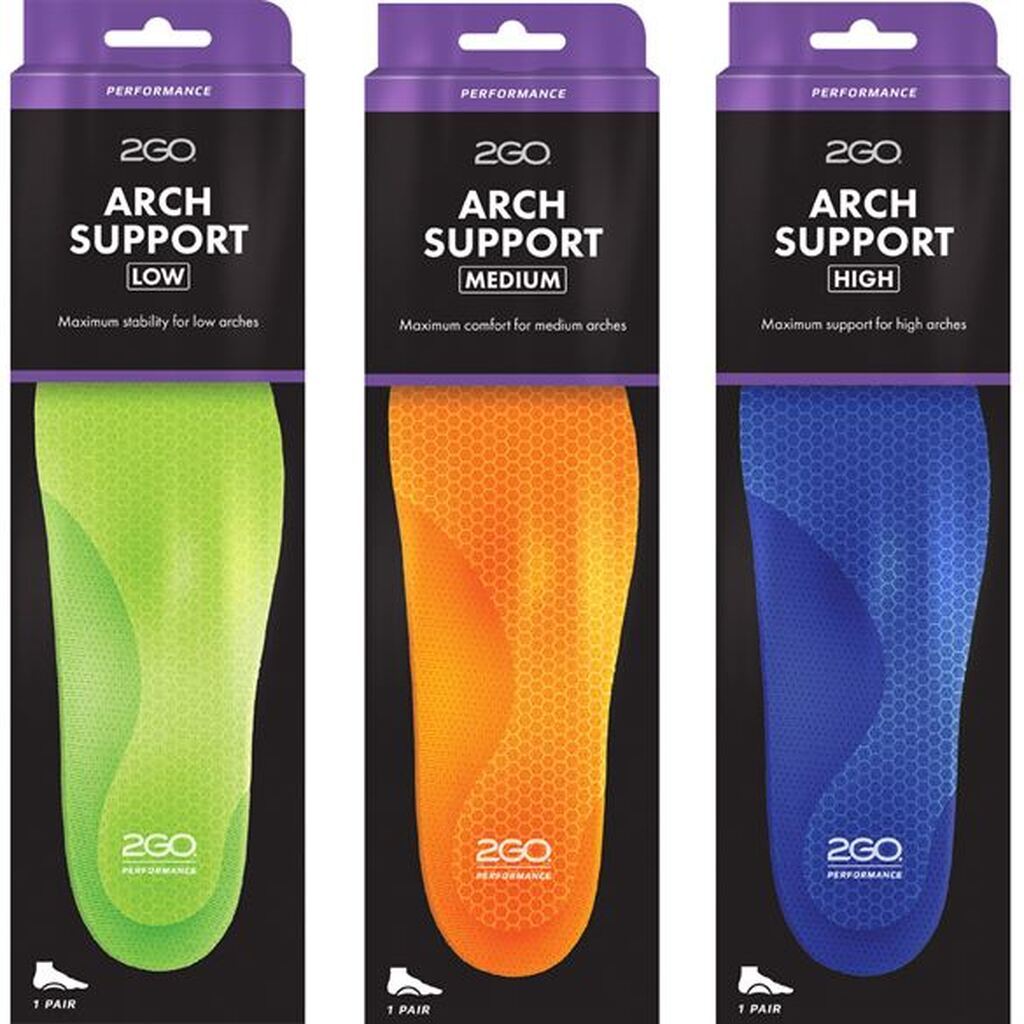 2Go Arch Support - støttesål til svangen, low