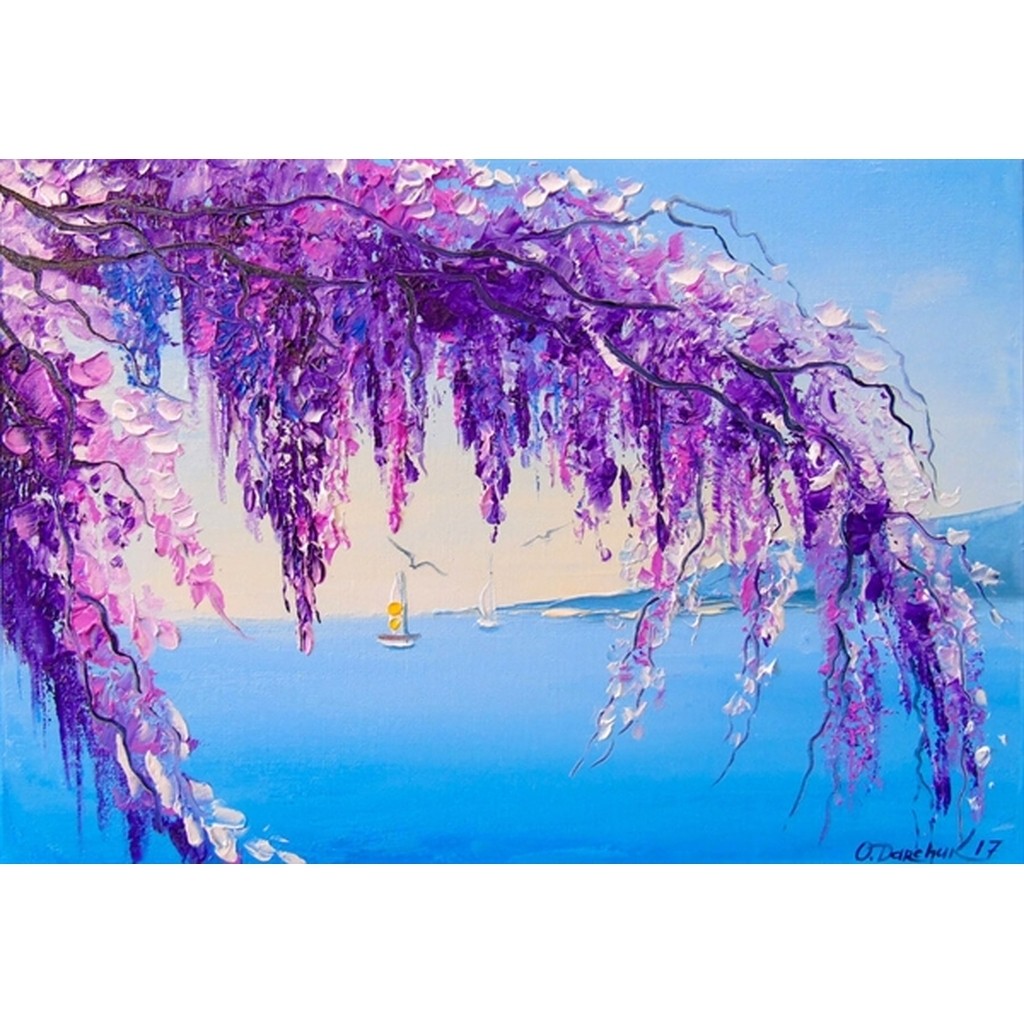 Wisteria by the Sea