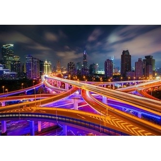 Shanghai Downtown at Night