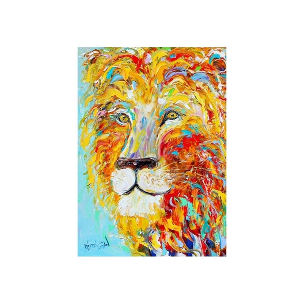 Colorful Lion