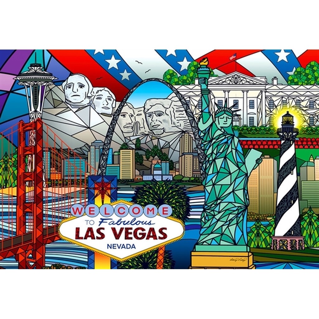 American Landmarks Collage