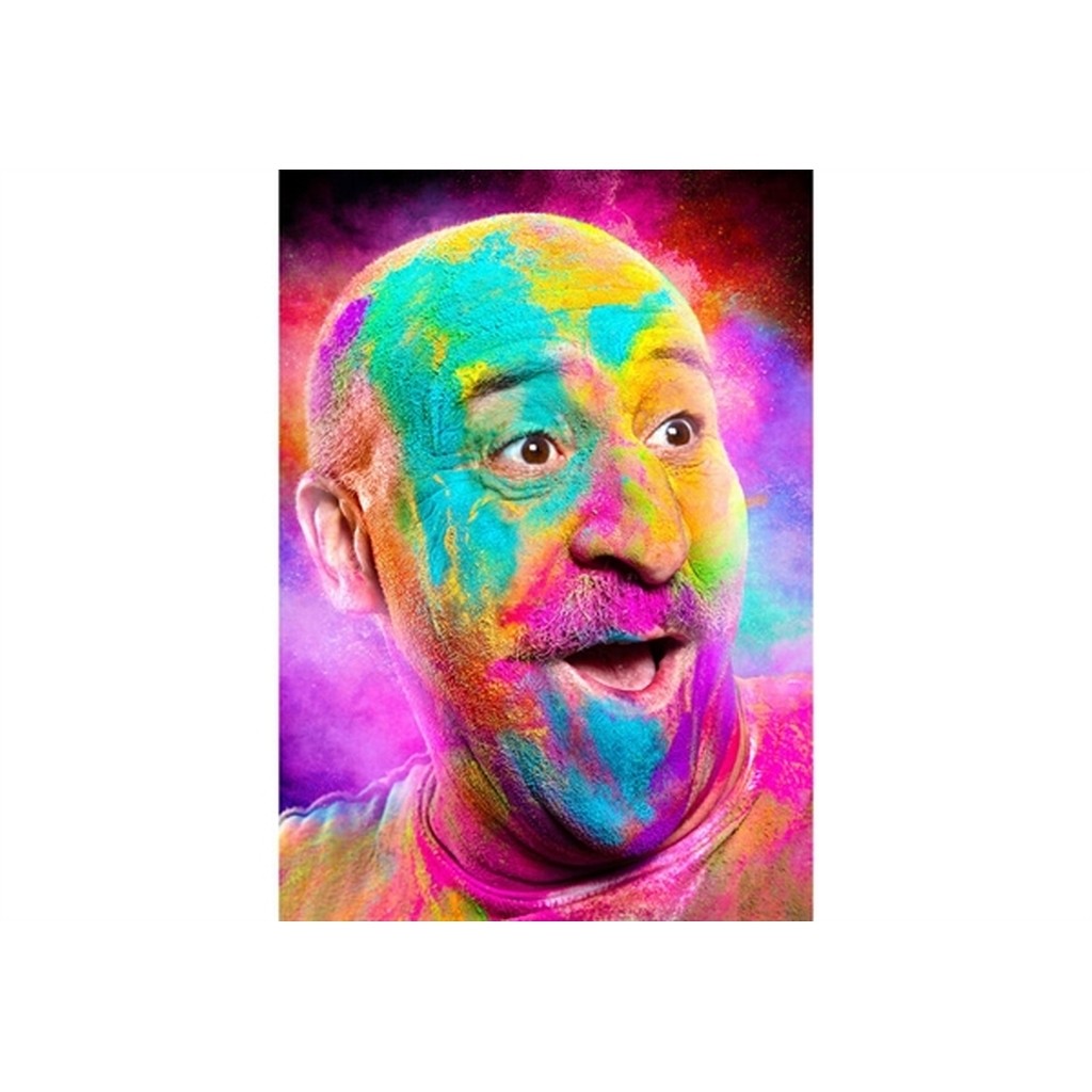 Bald Man Laughing