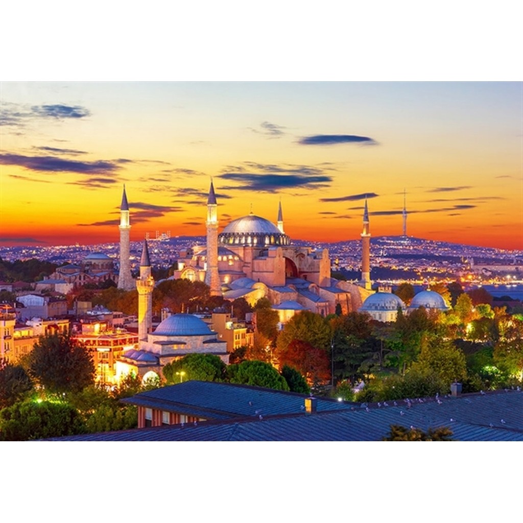Hagia Sophia at Sunset, Istanbul