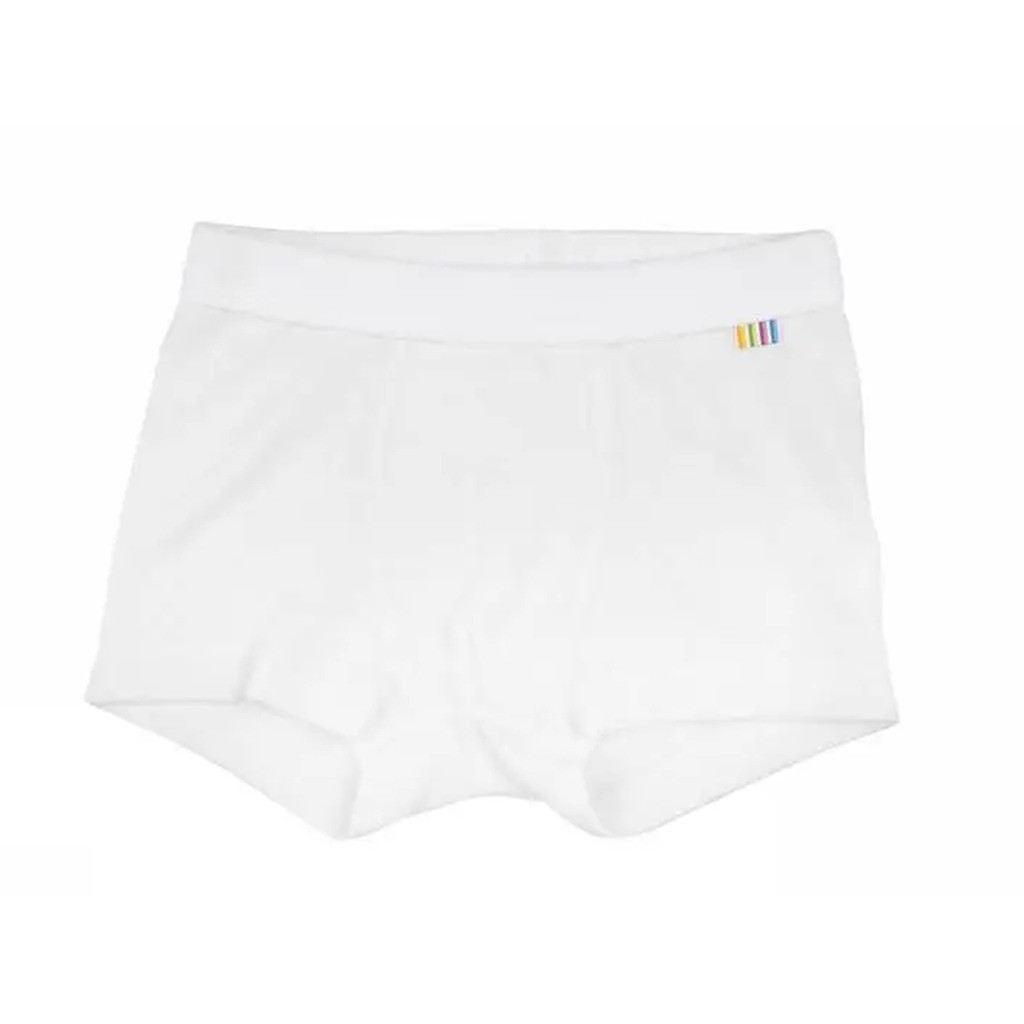 Hvide boxershorts i bambus