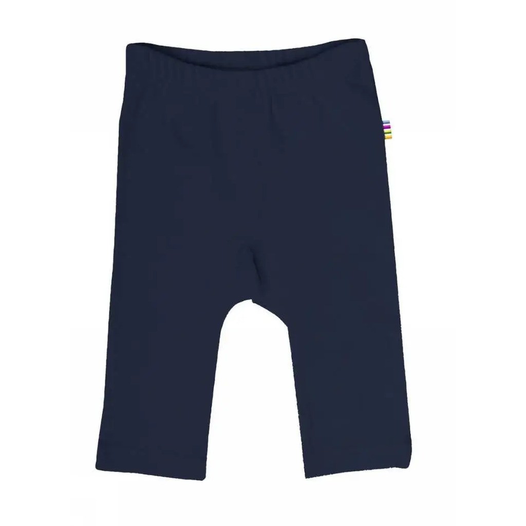 Babyleggings i mørkeblå bambus