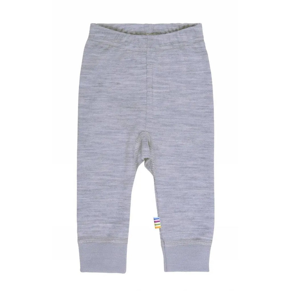 Leggings grå i uld-bomuld