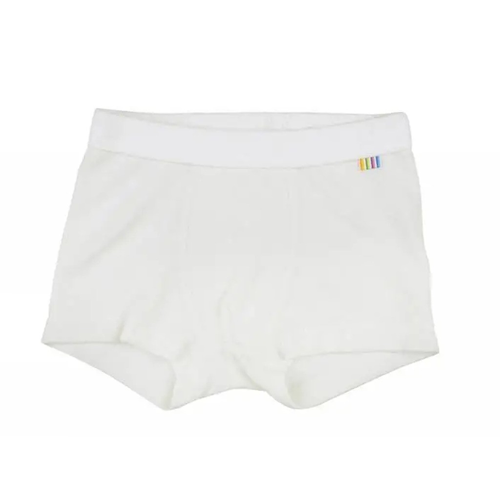 Råhvide boxershort uld-bomuld