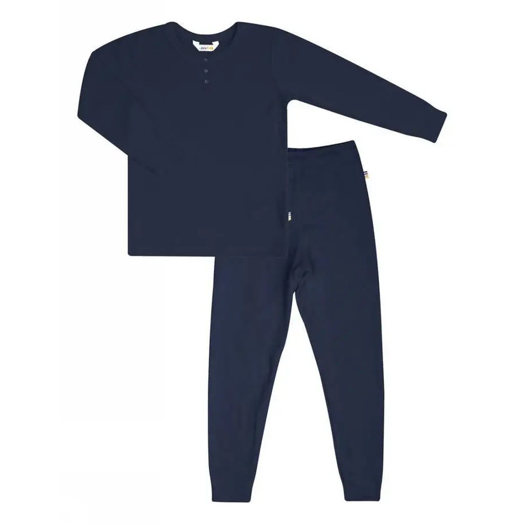 Mørkeblå pyjamas i bambus