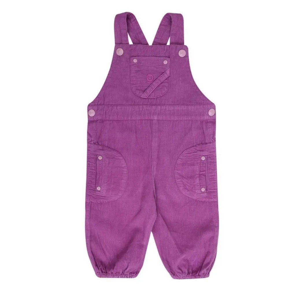 Overalls i lilla til piger