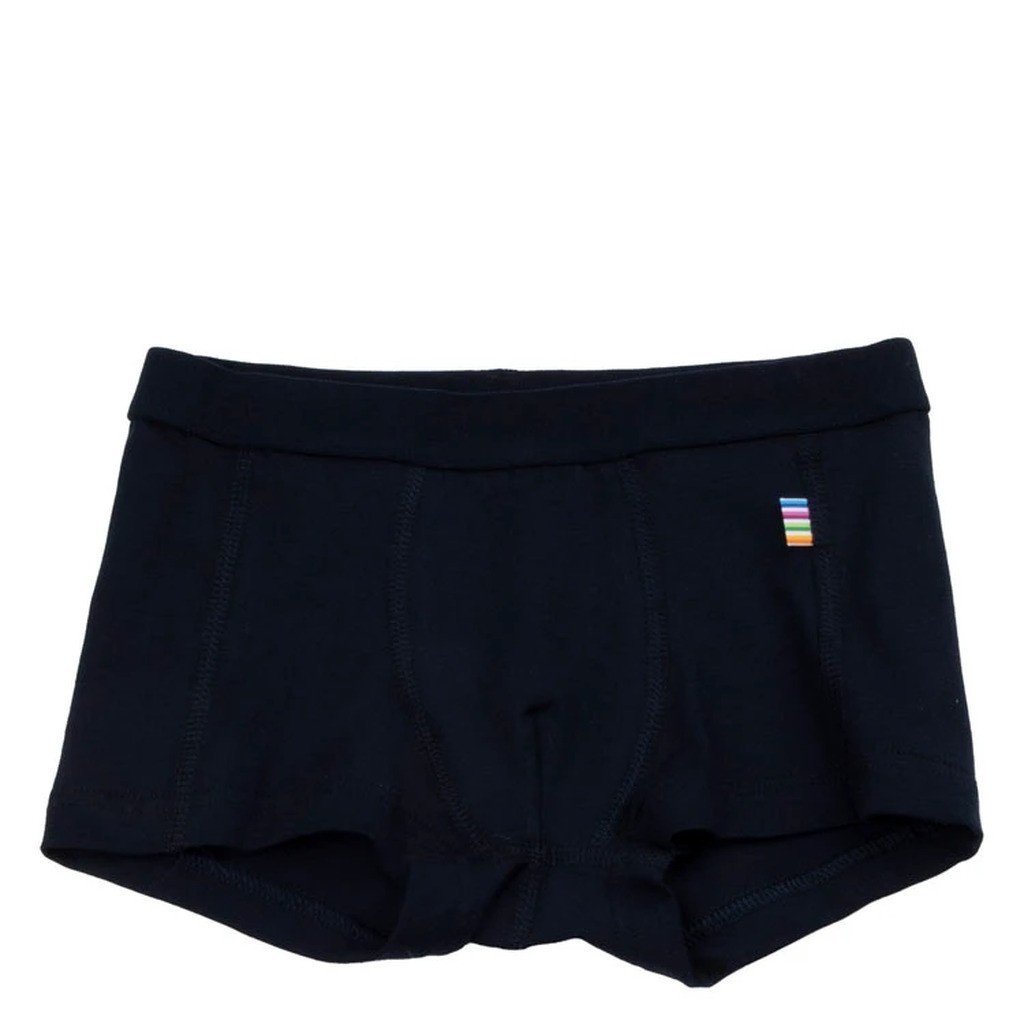 Boxershorts i blå i økologisk bomuld