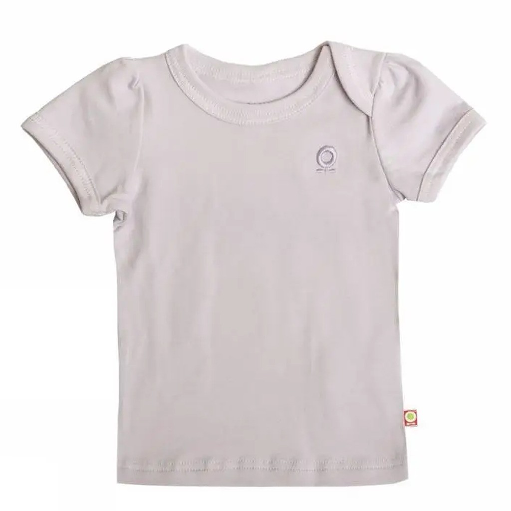 Baby T-shirt lys rosa økologisk bomuld - pure Jersey