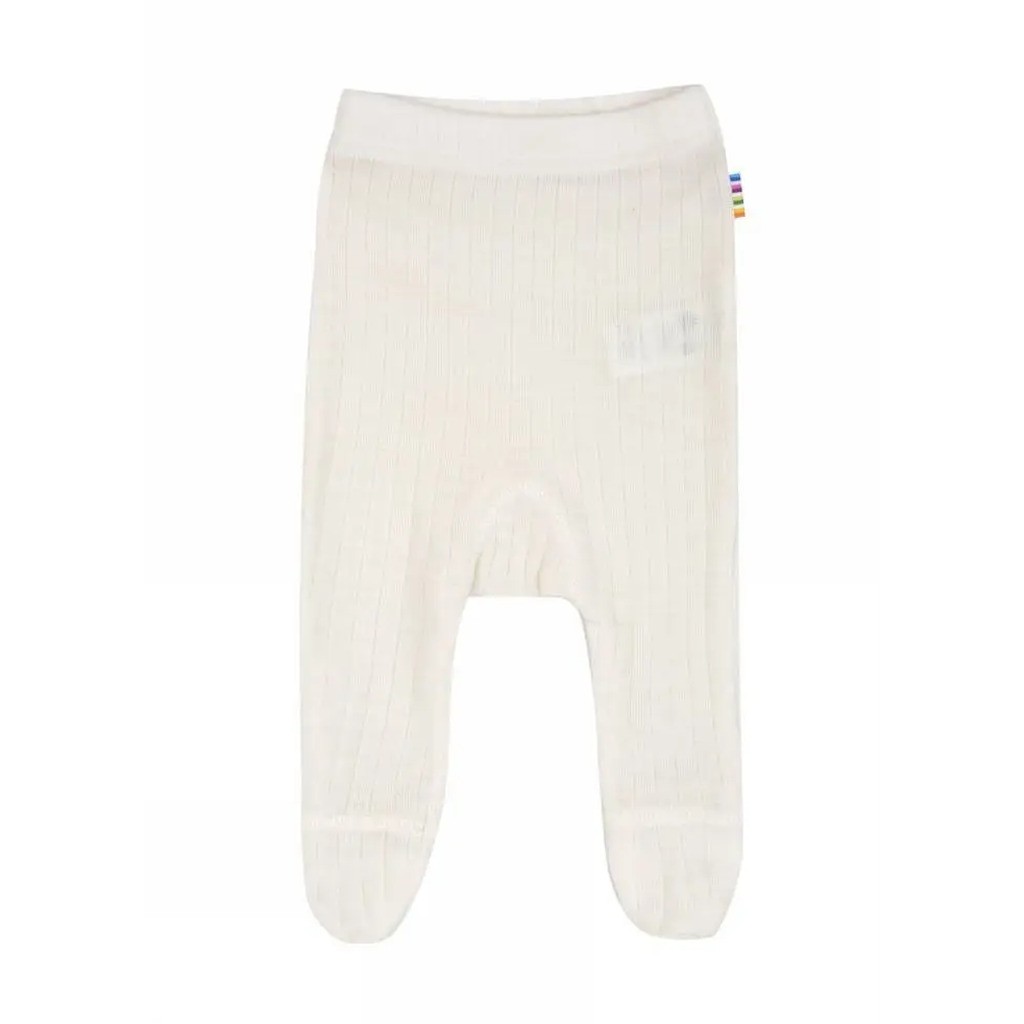 Råhvide leggings med fødder