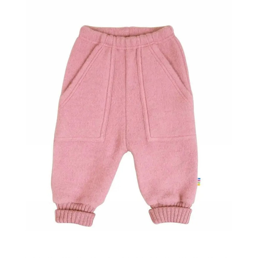 Rosa soft uld bukser