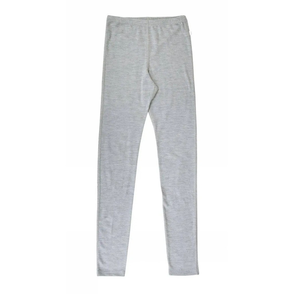 Leggings i grå uld til kvinder