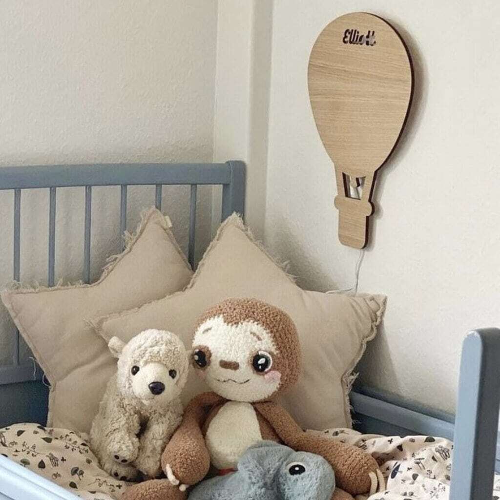 Luftballonlampe med klik-funktion