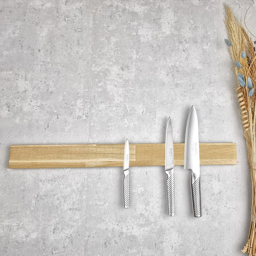 Knivmagnet 60 cm - Egetræ