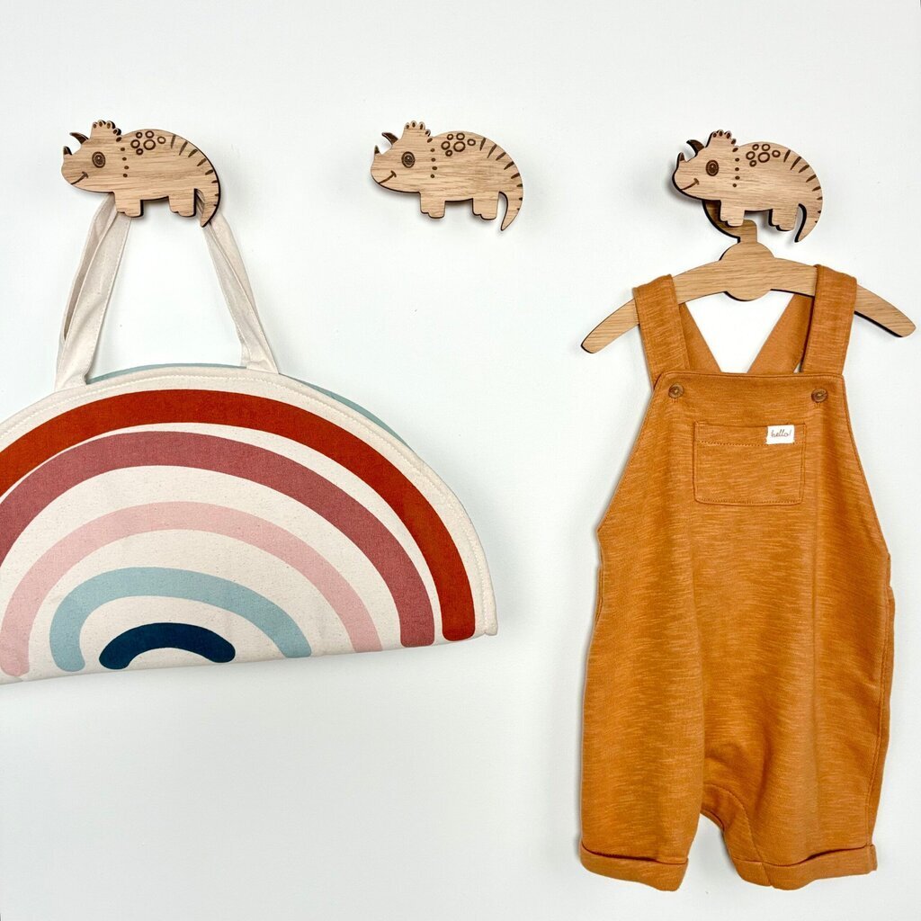 Baby Triceratops knage - Graveret eg