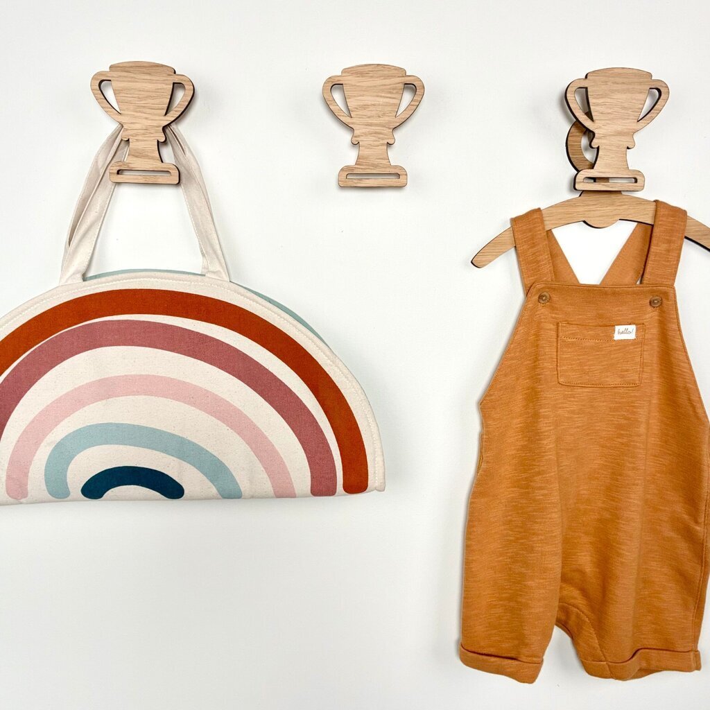 Høj trofæ knage - Eg