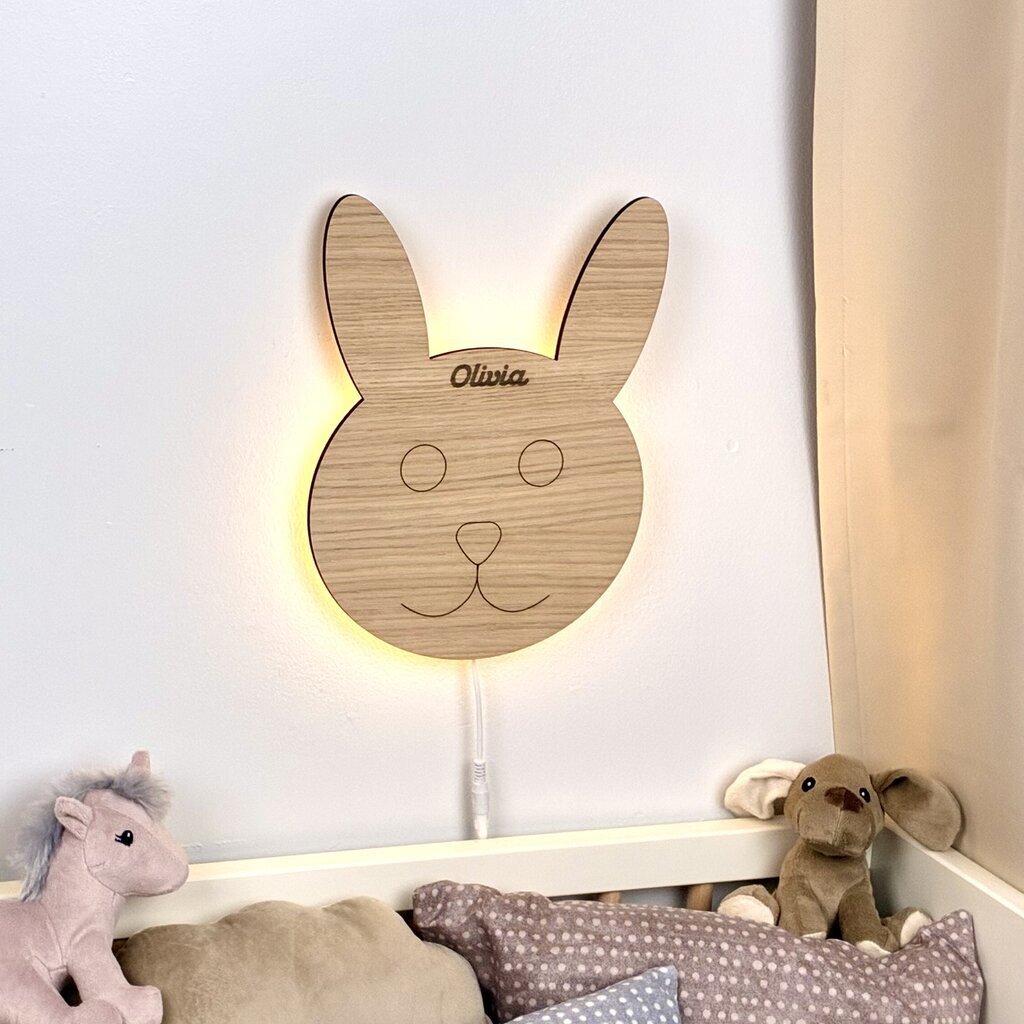 Kaninlampe med klik-funktion