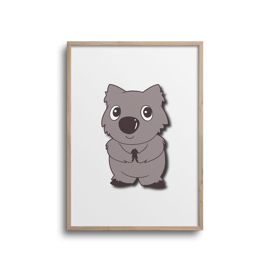 Wombat - plakat