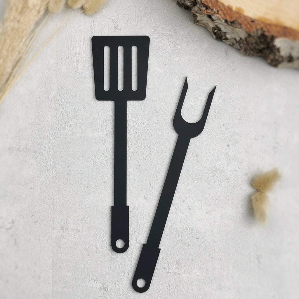 Grill bestik sæt - Akryl