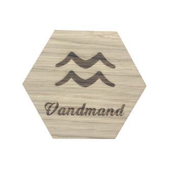Design plade stjernetegn vandmand