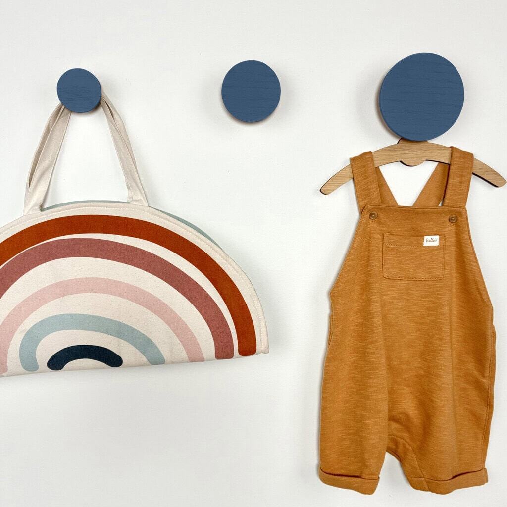 Sæt runde knager - Valgfri farve