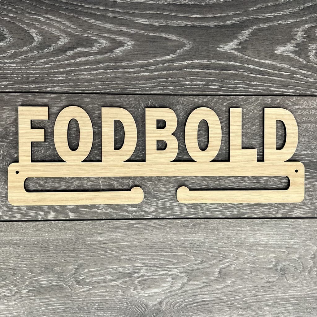 Fodbold Medaljeholder Træ