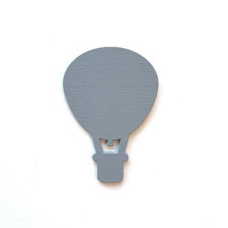 Wood sticker luftballon  -  farve
