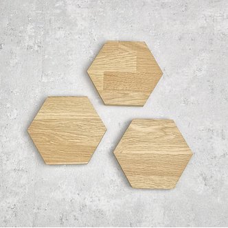 Knivmagnet Hexagon Large - tilkøb ekstra
