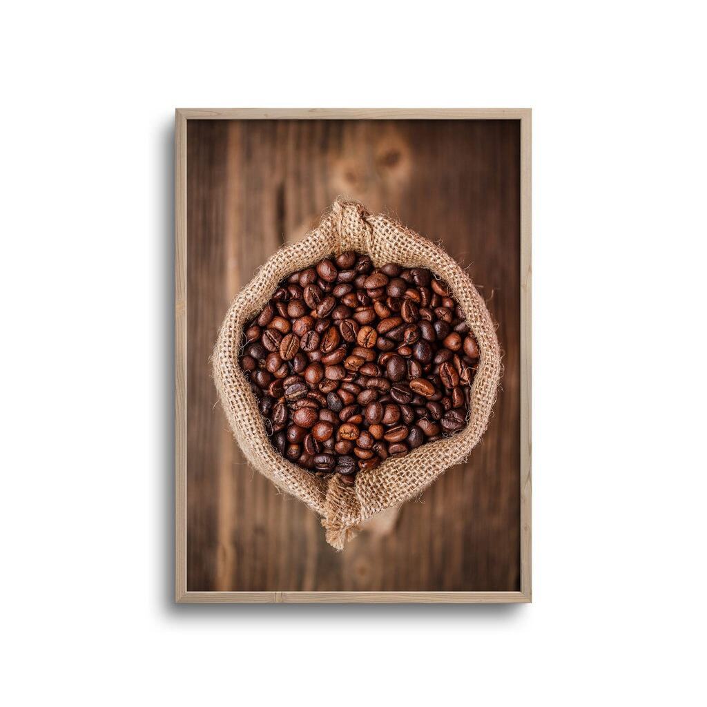 Kaffebønner - Plakat