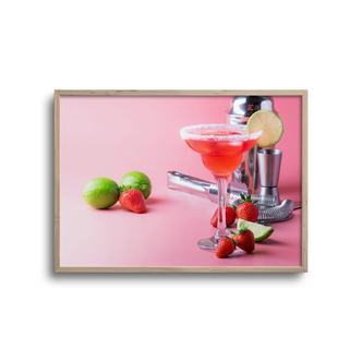 Rød Drink - Plakat