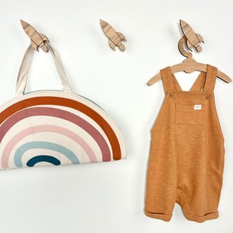 Raket knage - Graveret eg