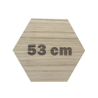 Design plade med højde