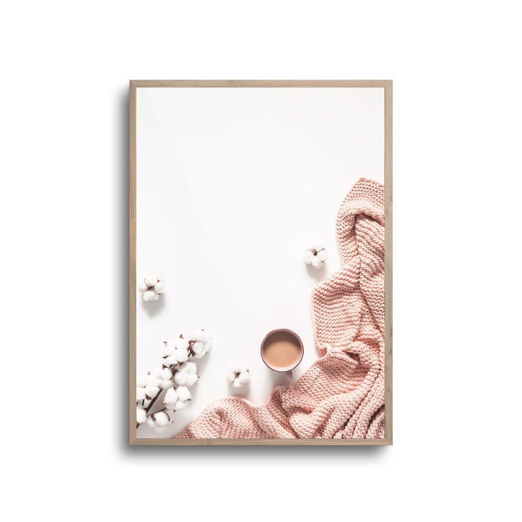 Kaffe og tæppe - Plakat