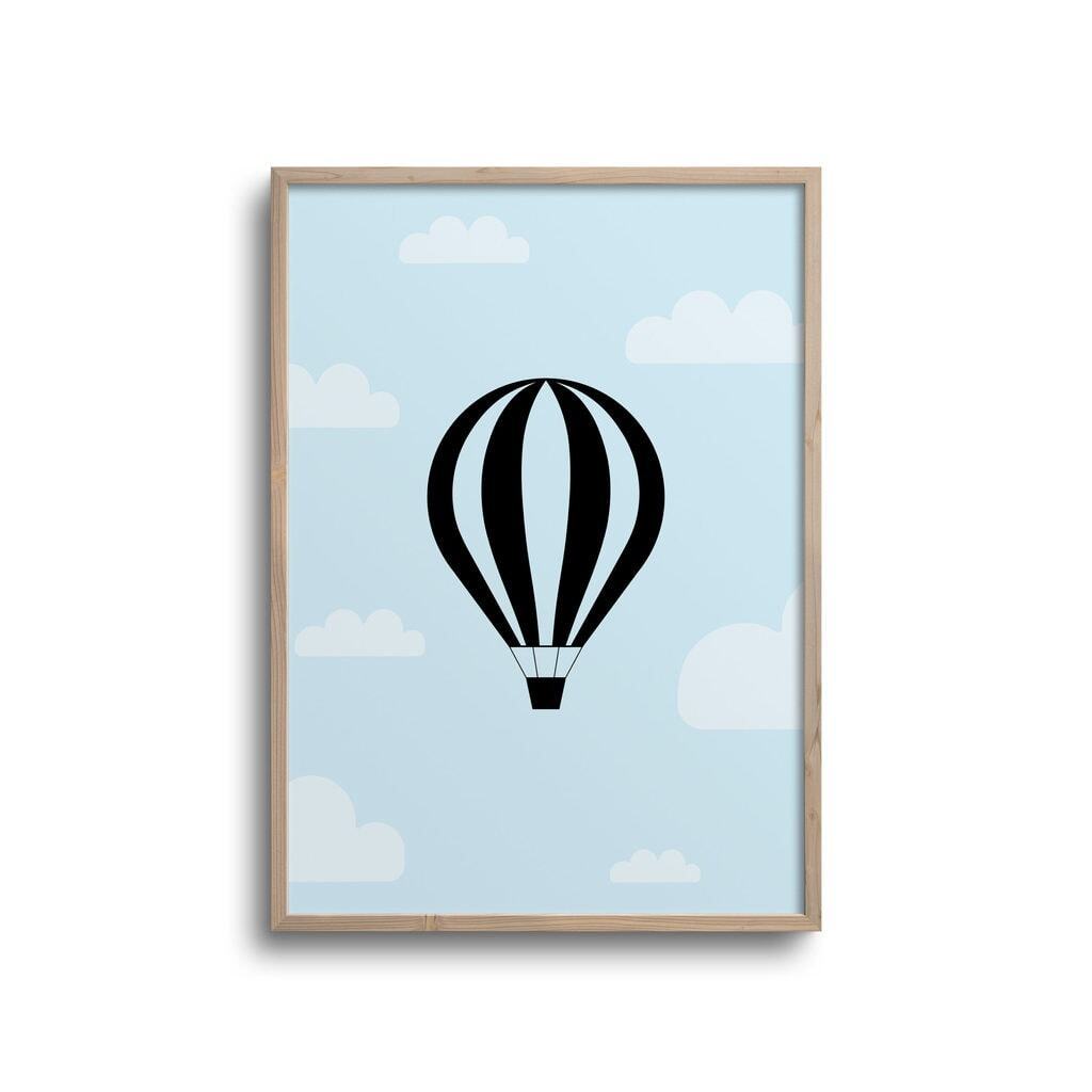 Luftballon - Blå