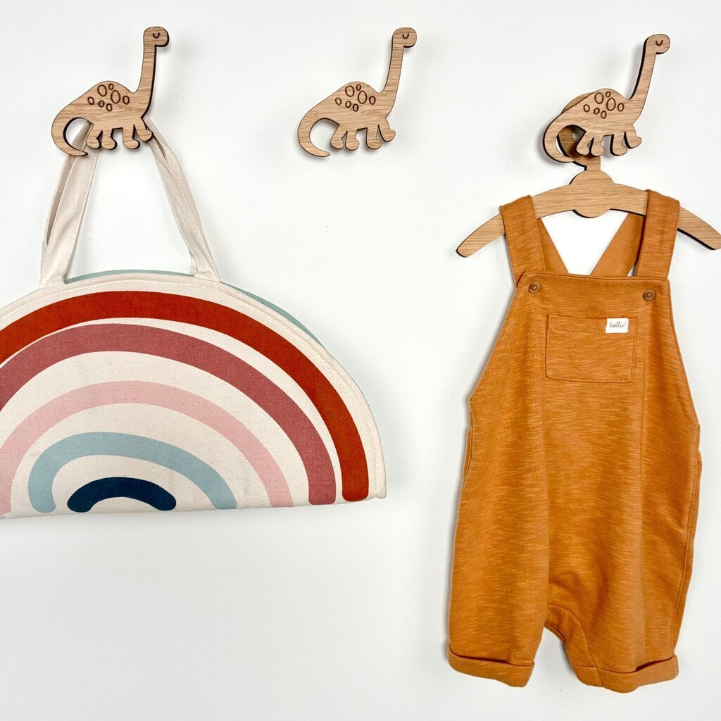 Baby langhals knage - Graveret eg