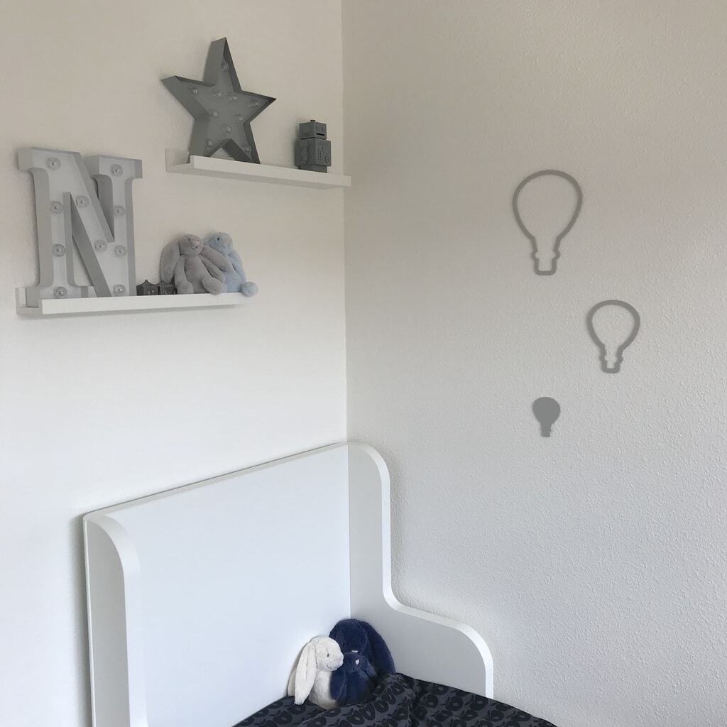Luftballon sæt - Farvet akryl