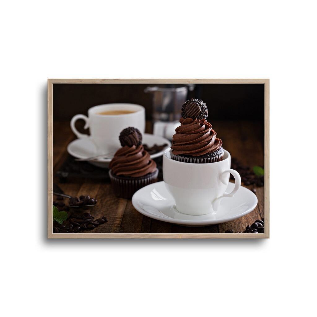 Kaffe og Kage No3 - Plakat