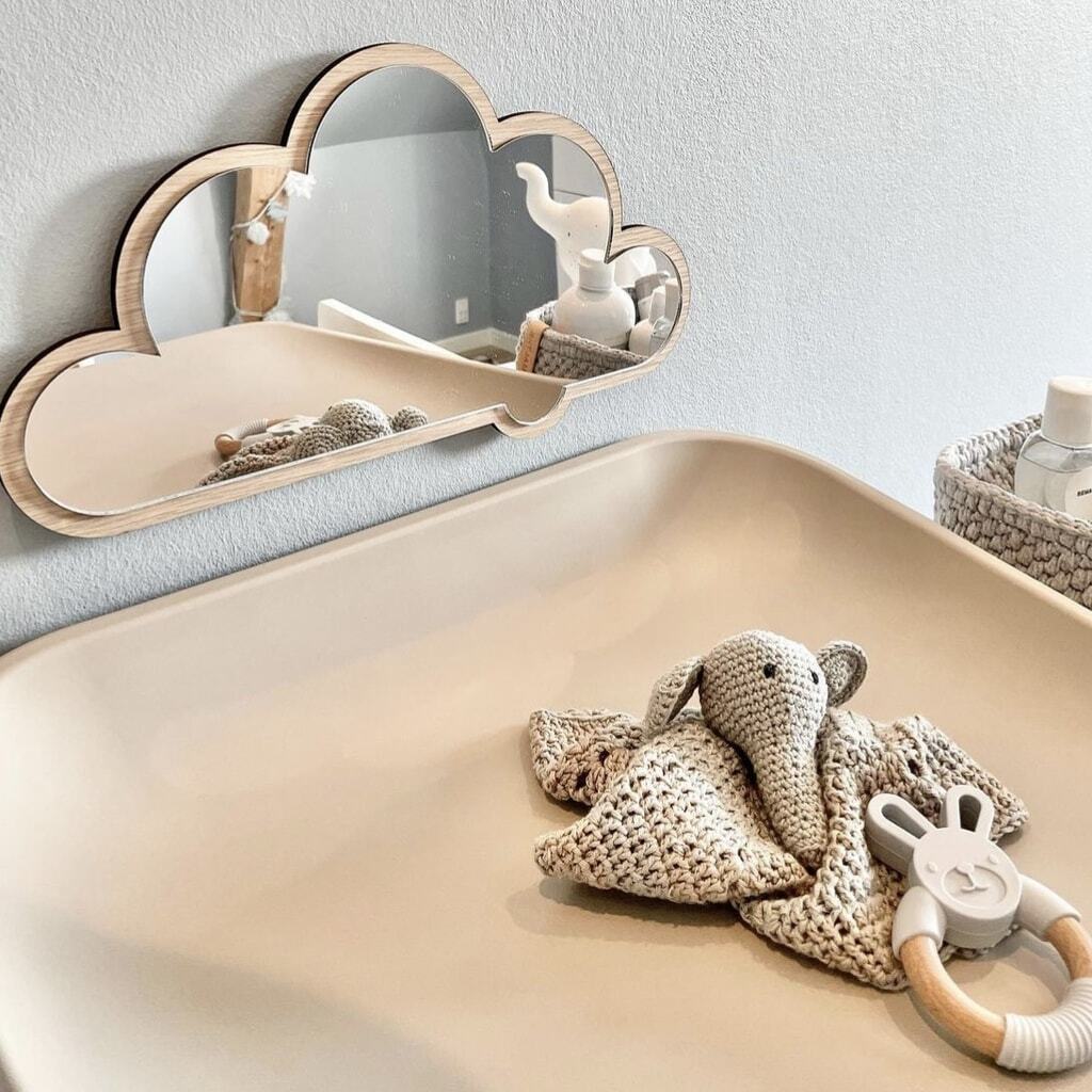 Sky spejl - træ hemmelig TILBUD