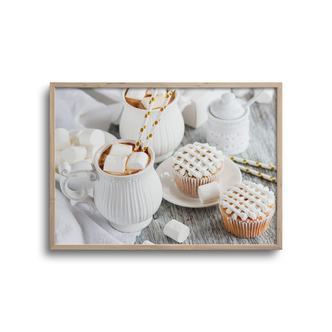 Kaffe og Kage No2 - Plakat