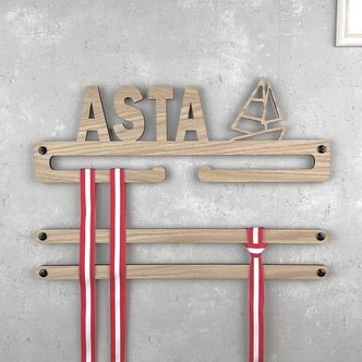 Medalje ophæng til sejlsport med eget navn