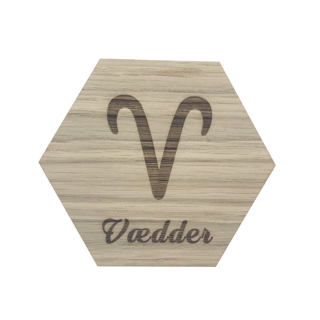 Design plade stjernetegn vædder