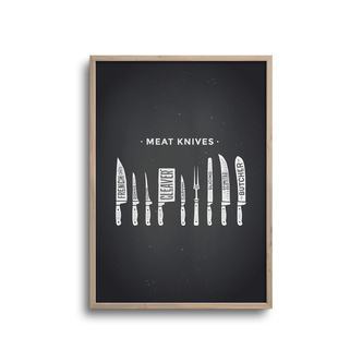 Meat Knives - Plakat