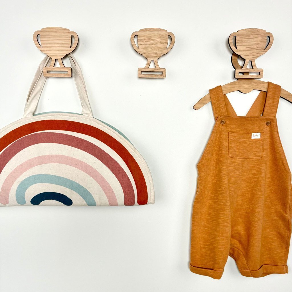 Lav trofæ knage - Eg