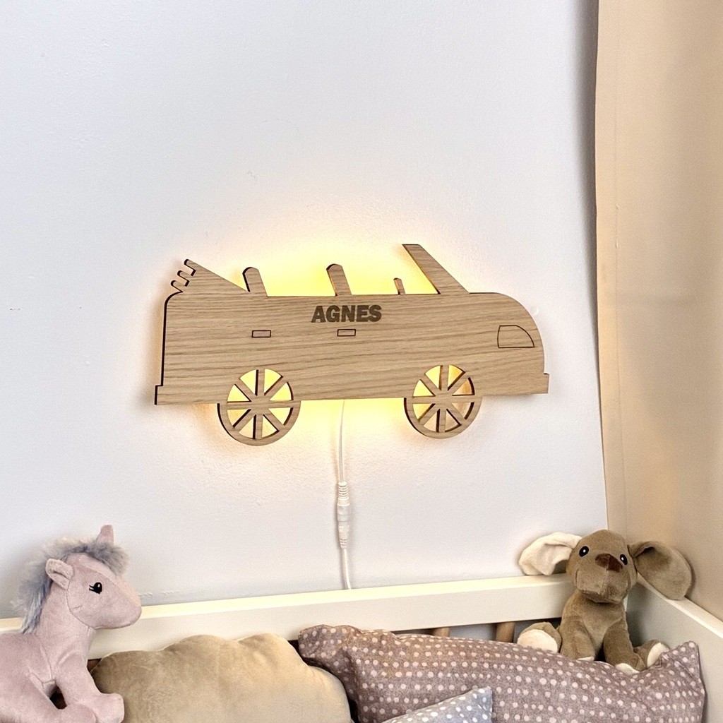 Cabrioletlampe med klik-funktion